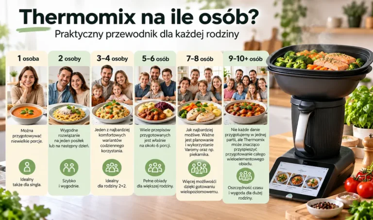 Thermomix na ile osób – liczba porcji dla singla, pary i rodziny