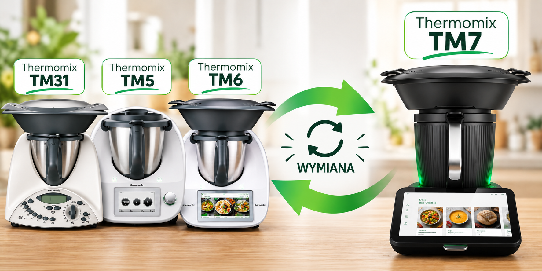 You are currently viewing Wymiana starego Thermomix na TM7 – ile dopłacisz? Rabaty i warunki promocji
