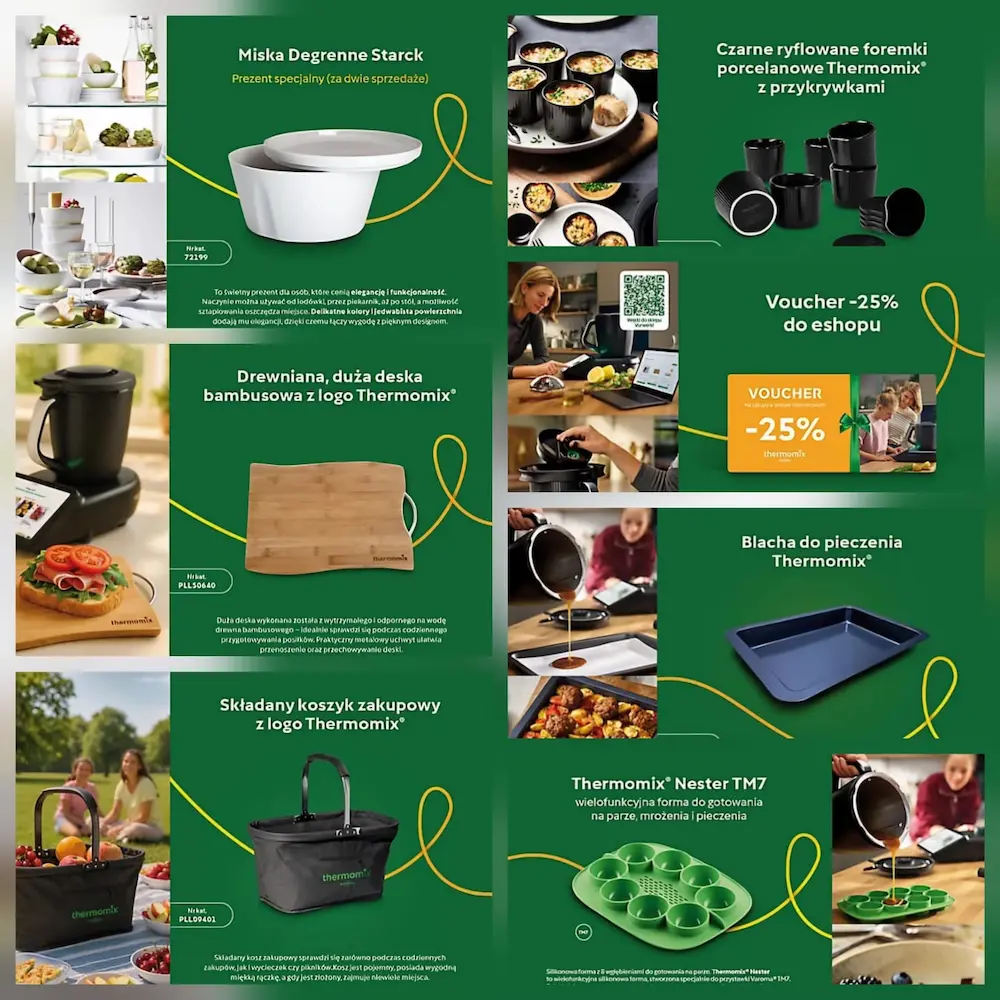Katalog prezentów Thermomix wrzesień 2026 – prezenty za polecenie i organizację prezentacji
