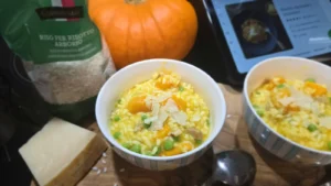 Read more about the article Risotto dyniowe z boczkiem Thermomix – przepis z Cookidoo